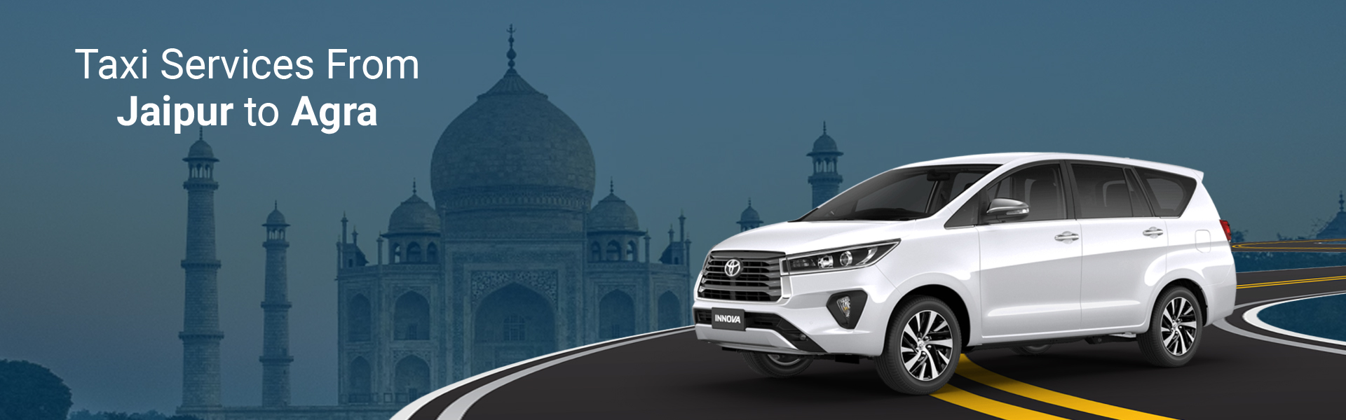 Taxi services from Jaipur to Agra